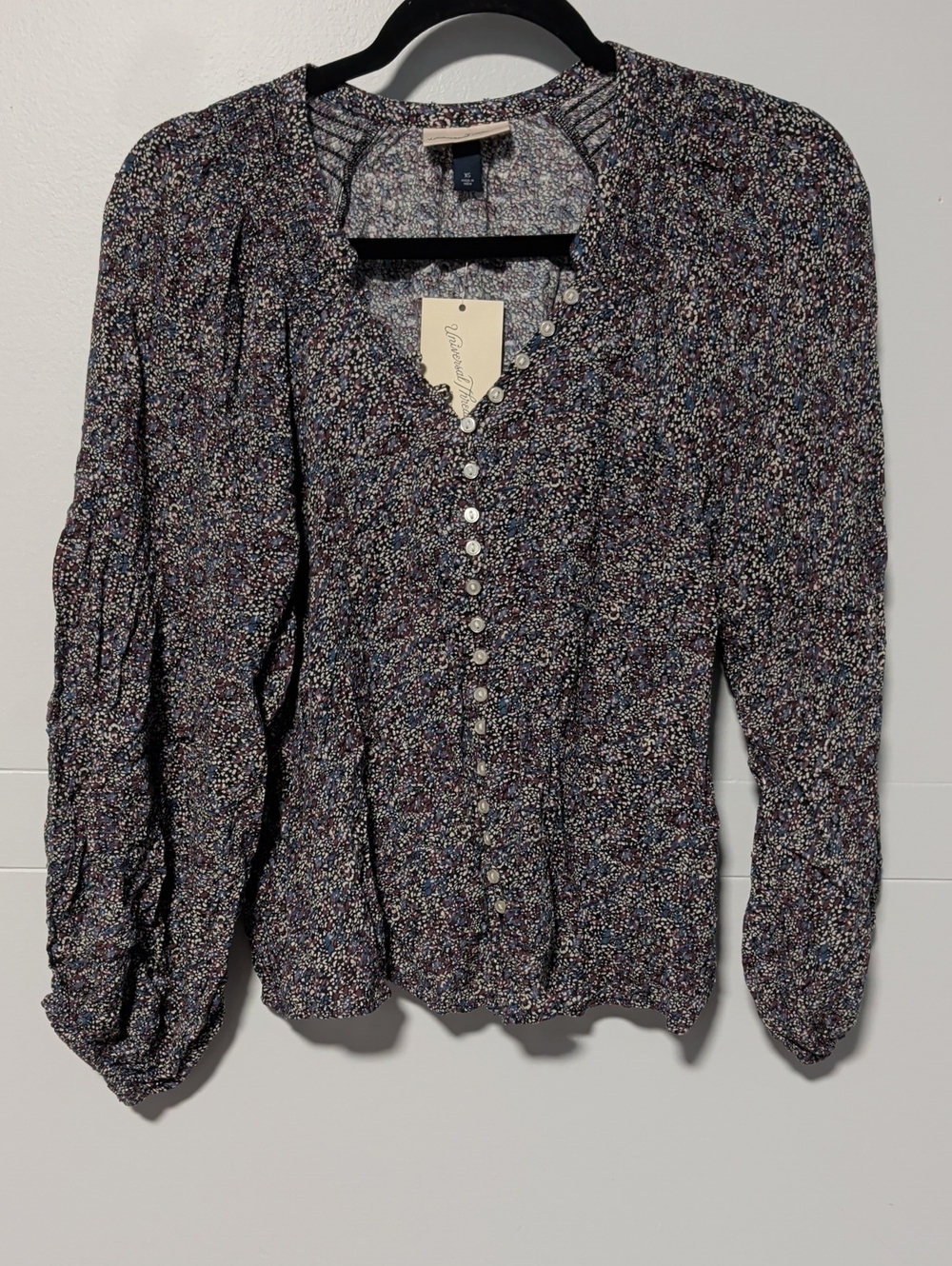 Universal Thread Multi-Color Floral Blouse